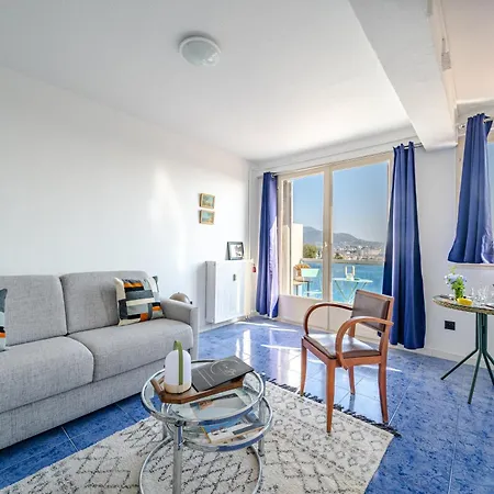 Charmant Studio Vue Mer Nice Extérieur photo